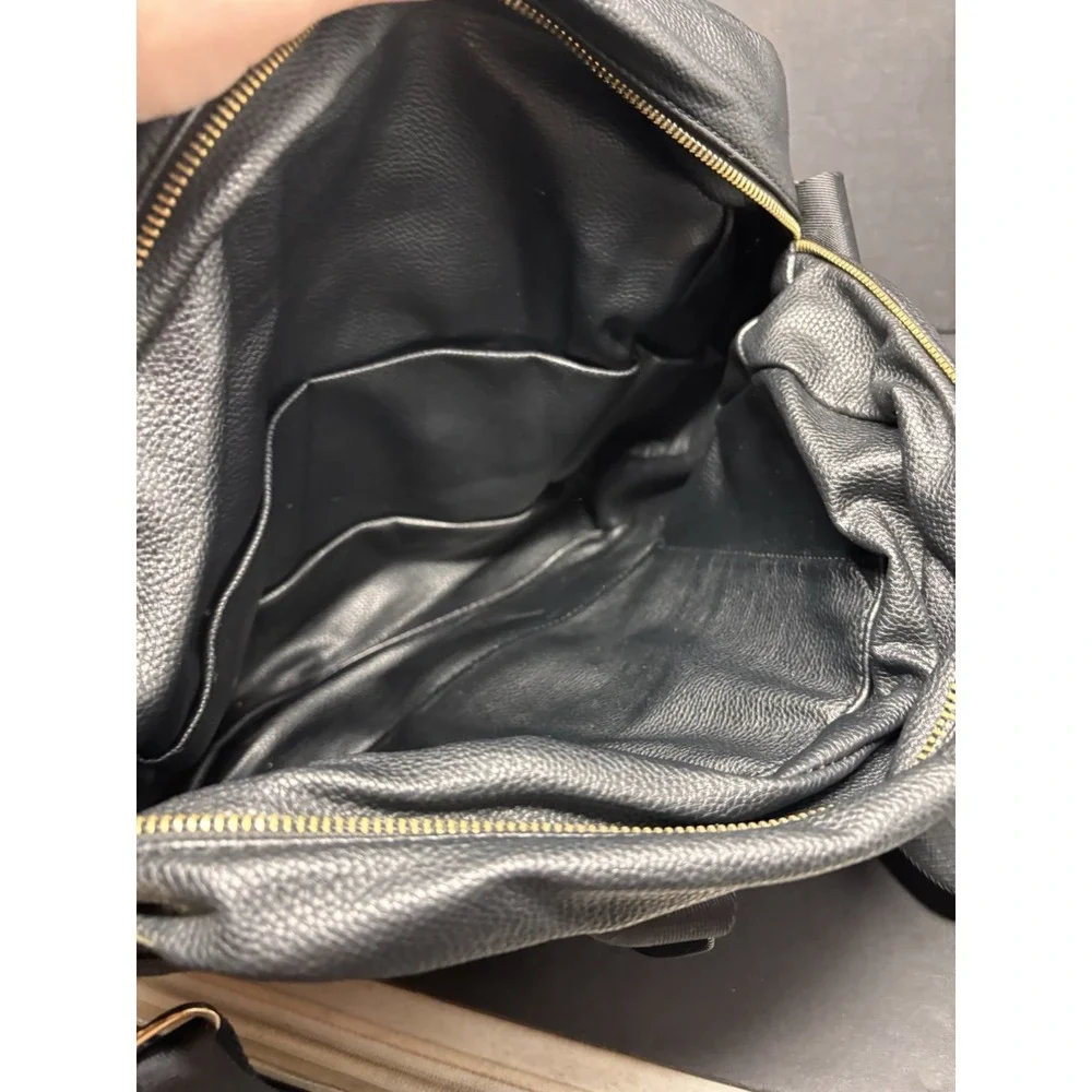 Kiki Lu Black Diaper Bag Backpack